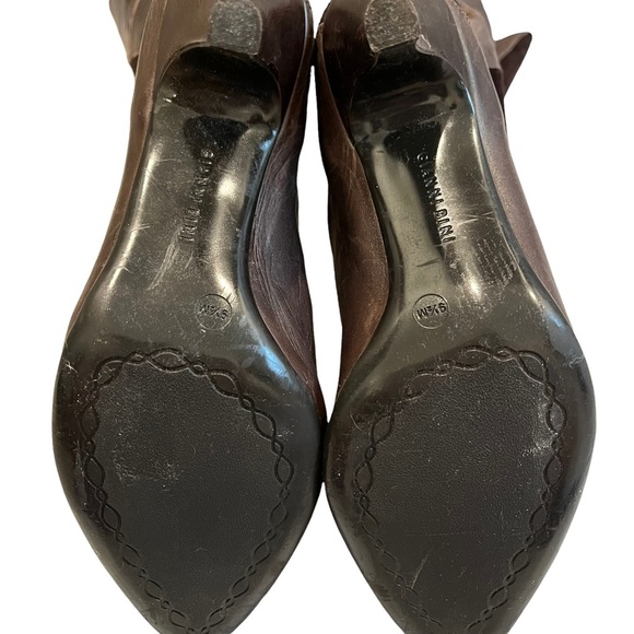 Gianni Bini Vintage Leather Knee High Boots - Picture 13 of 13